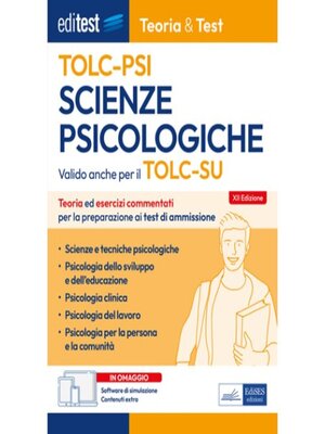 cover image of EBOOK- Teoria&Test TOLC PSI Scienze psicologiche